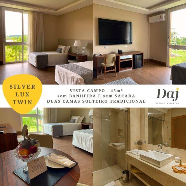 Daj Resort & Marina Ribeirao Claro Bagian luar foto